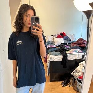 Blue Graphic T-Shirt